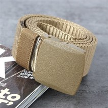 셀러허브 생활리빙 패브릭 벨트(브라운)/ 아웃도어 남성 캐주얼벨트
