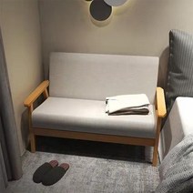자네트 삼익레이크아이보리 패브릭 미니멀리즘 북유럽 모던한 커버 삼익가구 라자쇼파3인용 조은, 64x59x71 cm D