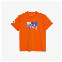 뉴에라 뉴에라반팔티 NQB 12866547 뉴에라 MLB 뉴욕 메츠 프레임 로고 티셔츠