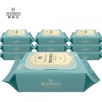마미요 물티슈 아기 대용량 신생아 두꺼운 도톰한 유아 캡형 안전한물티슈, 데일리 아기물티슈 캡형 10팩