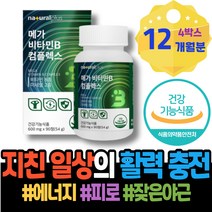 40대 에너지 약국 남녀 비타민B컴플렉스 여자 피로회복영양제 나이아신 결핍 설날선물 여성 회사원 면역력 콤플렉스 비타민B12효능 잦은 이마트 비타민B2효능 자도자도 공시생 만성피로