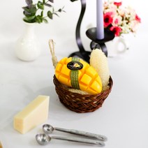 에코모닝 망고 수제 팬시 클렌징비누