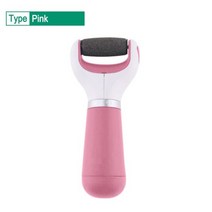 발각질제거기 발가락 손바닥굳은살제거 전기 풋 그라인더 힐 파일 그라인딩 엑스폴리 터 페디큐어 머신 피트 하드 각질 제거 전문 풋 파일 케어 도구, 분홍색