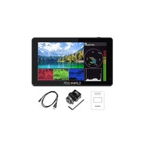 FEELWORLD LUT5 5.5인치 초고휘도 3000nit 터치스크린 DSLR 카메라 필드 모니터 F970 외부 전원 및 인스톨 키트 4KHDMI 입력 출력 1920X1080, 상세페이지 참조
