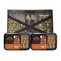 프리미엄 양념LA갈비 추석선물포장 가정용, 추석선물포장(4KG), 4팩