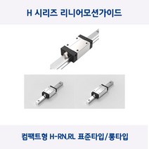 LM가이드 원에스티 컴팩트형 H25R/H25RL 표준타입 롱타입 베어링 절단, H25R(표준형)