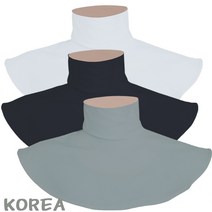 여름목토시 목 가리개 쿨토시 골프 쿨목토시 스카프, 와이드 쿨목토시 그레이