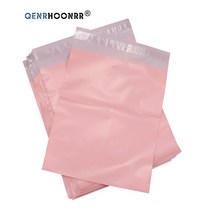 택배 비닐 종이 상자 박스 팩 10Pcs 라이트 핑크 가방 자기 접착제 우편 봉투 비즈니스 용품 선물 포장 Polymailer, [02] 17x30cm use 17x25cm