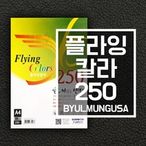 삼원 플라잉칼라250 칼라색지 OA용지 복사지 A4 80g 250매, 13.바다색