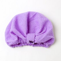 극세사 헤어캡 샤워캡 머리타올 사우나모자 샤워모자, 1개