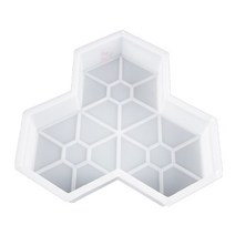 벽돌몰드 디자인 디딤돌 보도블럭 틀 시멘트 DIY 정원 길 메이커 돌 단풍잎 콘크리트 포장 수동 산책 도로, 없음, 25 x 5cm