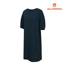 [올포유] [올포유] 여성 심플 라운드 반소매 원피스 AWONJ6682-804_G
