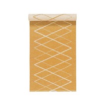 스칸디리빙 피크 PVC 러그 mustard 70x200cm