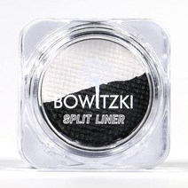 애교살라이너 아이펜슬 철벽녀 안번지는 번지지않는 음영 안지워지는아이라이너 Bowitzki 할로윈 물 화 분할 케이크 아이 라이너 레트로 히드라 메이크업 화이트 블랙 컬러 페이스, 팬더