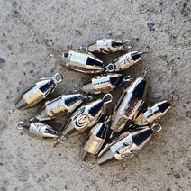 아싸낚시 - UST 니켈 회전 도래추 봉돌 니켈도금(10개입)