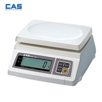 CAS 카스 단순중량 전자저울 SW-1, 5kg/2g