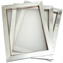 1pc a3 스크린 인쇄 알루미늄 프레임 스트레치 및 인쇄 회로 기판 용 흰색 43t 실크 인쇄 폴리 에스테르 메쉬