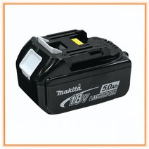 Makita 마끼다 호환 배터리 18V 5.0Ah 충전식 전동 공구 LED 리튬 이온 교체 LXT BL1860B BL1860 BL1850, 18 볼트, 5AH