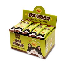 테플 바삭 쿠키스낵 20g x 30개입 고양이간식, 대구와 연어