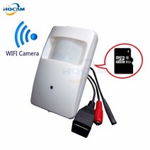 [해외] HQCAM TF SD 카드 무선 720 P WIFI P2P 소형 IP 사진기 안전 WIFI 실내 CCTV TF 카드 사진기 외부 마이크 PIR 모형, 16G TF card 미국 플러그 6mm