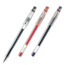 PILOT/하이테크C 0.4mm 1타10개 젤잉크볼펜, 레드