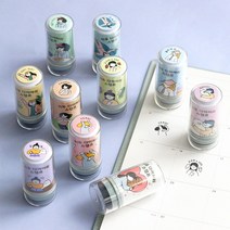 하루 다꾸 아이코닉 스탬프 기분 상황 다이어리 도장, 04 GO GO
