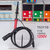 오실로스코프 용 100MZH 300MHZ 500MHZ 프로브 Dso138 악어 클립이있는 Fnirsi 1013d 감쇠기 1X 10X X100, 07 TX3110 1pcs