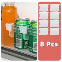 4/20pcs 냉장고 스토리지 파티션 보드 개폐식 플라스틱 분배기 부목 주방 병 선반 주최자, CHINA, 8 Pcs