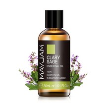mayjam 30ml 아로마 오일 디퓨저 가습기 양초 순수 천연 에센셜 오일 clary sage 블랙 페퍼 몰약 회향 생강 오일, 베티베르