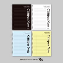 빨강팬시 5000 하드커버노트(캠퍼스), 랜덤발송