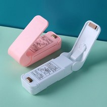 가정용 휴대용 미니 실링기 과자봉지 밀봉 비닐접착기, 랜덤(1018)