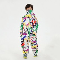 주니어스키복 키즈 아동 어린이 스키복 새로운 원피스 스키 복 소녀 소년 야외 스노우 보드 자켓 오버올 점프 슈트 스키 세트 방풍 방수 따뜻한 110