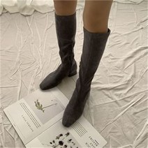 오노마 ONM 스웨이드 이다 샬롯 롱부츠 로우힐 3color (8120731)