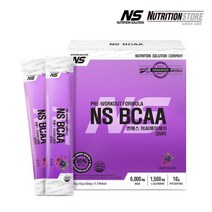 NS BCAA 스틱 포도맛 1박스30포 아미노산 보충제, 없음