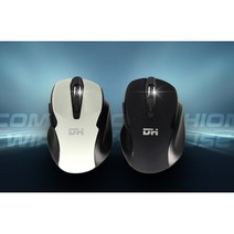 컴포닉 쿠션 무선 마우스, 블랙, MI-2020
