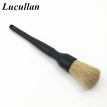 크롬휠복원 크롬붓페인트 Lucullan-자동차 대시 보드 휠 그릴 엠블럼 청소용 슈퍼 고밀도 내추럴 Boar 프리, 02 1PC 24 CM L, 1PC 24 CM L