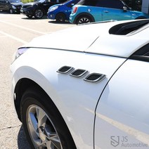 [TOYCAR] 라운드스퀘어 휀다 사이드 가니쉬 에어덕트 실외 드레스업 튜닝용품, 1개