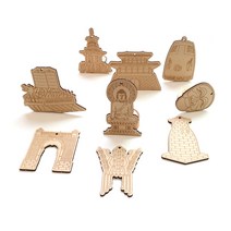 문화재 팬시우드(9종)/공예/만들기재료/목걸이/장식품