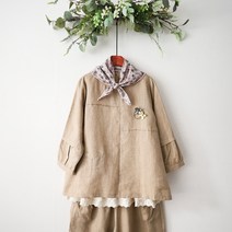 고급진 모던 심플 멋스러운 내츄럴 시원한 편안한 여름 오가닉 린넨 절개 블라우스 이플