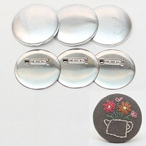 자수용 심플 브로치 세트(3개) [1097] frn