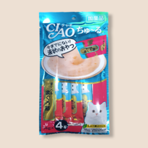 이나바 챠오 츄르 참치 ＆ 참치포 4개입 (SC-141)