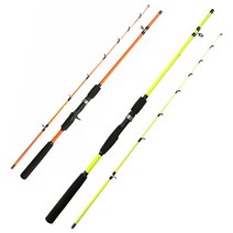 선상낚싯대 바다낚시 스피닝 베이트 릴대 1.6M-2.4M 루야, 1.8M, 오렌지