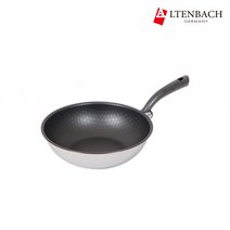 [알텐바흐] 엑스클립스 통5중 스테인리스 프라이팬 궁중팬, 궁중팬28cm
