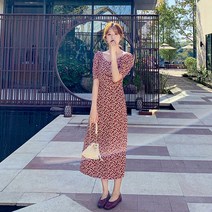 아일렛원피스 원피스 시어서커 여름 지지미 실크