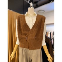 ab.fz 랩 더블버튼 니트 베스트 (ABXW4HV34K) US