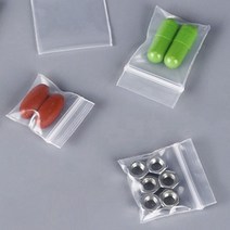 지퍼폴리백 PE봉투 소형지퍼백 미니 비닐백, 3 x 4cm (1226-1)