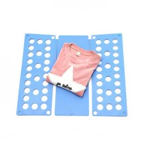 옷 접기 접는 판 정리 빨래 폴더 기계 도우미 티셔츠 간편 보드 의류 개기 트레이 틀, 상품선택, 2-빨래접기대형-파랑