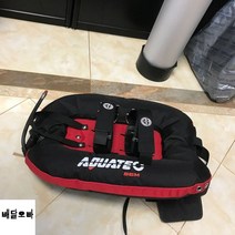 bcd 아쿠아텍 스쿠버다이빙 BC-924 24lb, 32파운드 알루미늄블랙+빨강판