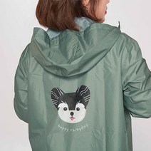 [비다림] 패밀리 고급 우비 레인코트 여성 우비 남성 우비