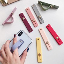 Heno 핑거 스트랩 그립톡 손목 줄 고리 손잡이 폰 스트랩 마그네틱 스트랩, 핑거스트랩, 라일락